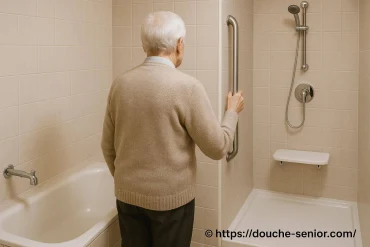 Pourquoi remplacer sa baignoire par une douche quand on est senior ?