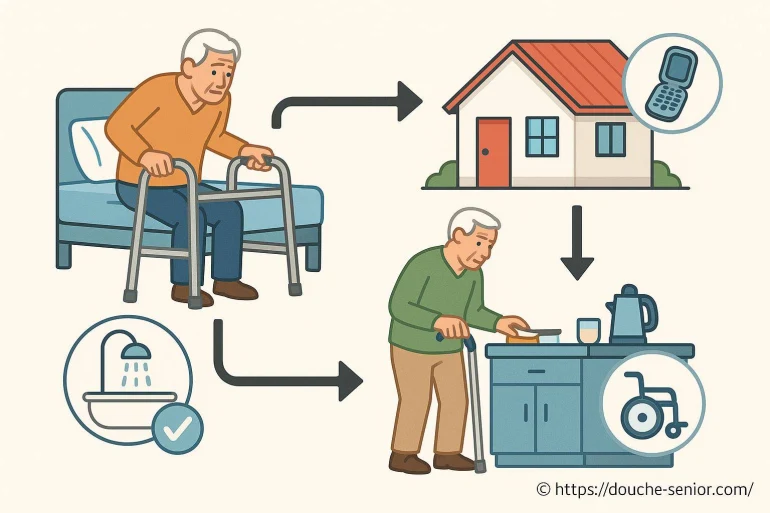 Aide senior domicile et accessibilite