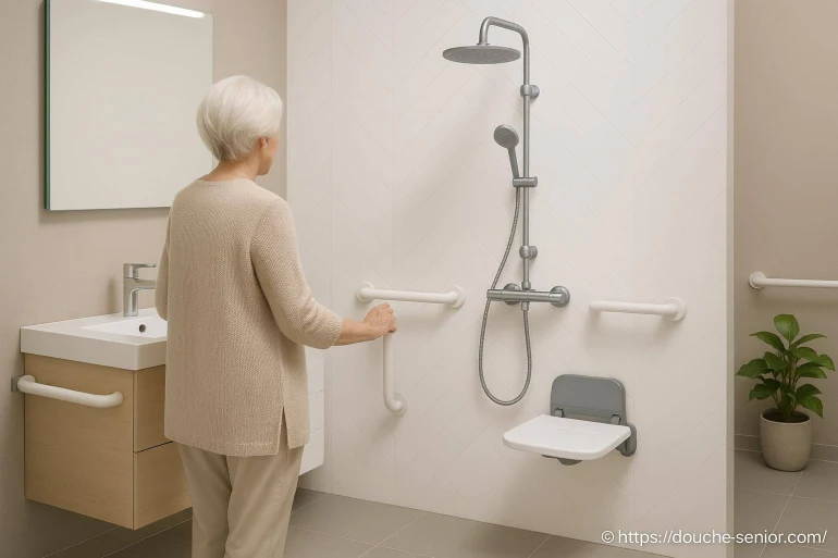 Design et ergonomie : comment allier esthétisme et fonctionnalité dans une salle de bain senior ou PMR