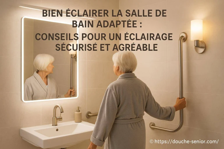 Bien éclairer la salle de bain adaptée : conseils pour un éclairage sécurisé et agréable
