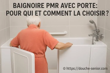 Baignoire PMR avec porte : pour qui et comment bien la choisir ?