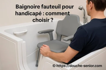 Baignoire fauteuil pour handicapé : comment bien choisir le modèle adapté ?