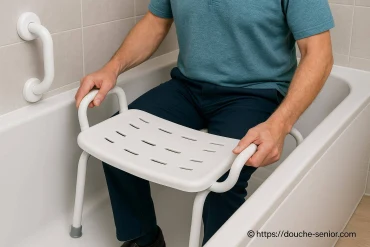 Siège de baignoire PMR : quels critères pour bien choisir et comment l’installer ?
