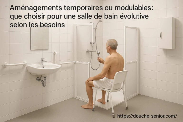 Aménagements temporaires ou modulables : que choisir pour une salle de bain évolutive ?