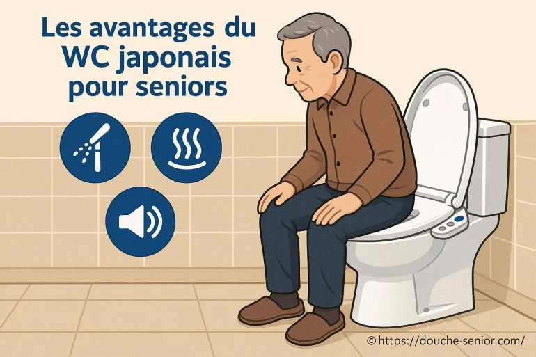 Les avantages du WC japonais pour seniors : confort et autonomie au quotidien