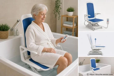 Monte-baignoire pour senior : comment fonctionne cet équipement et quels modèles choisir