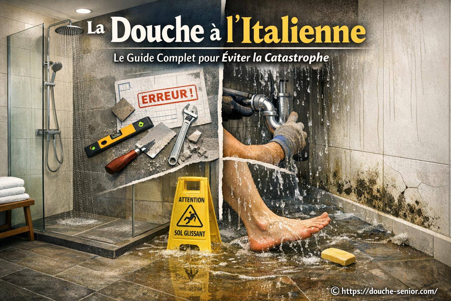 Tout savoir sur la douche à l’italienne pour éviter les erreurs coûteuses